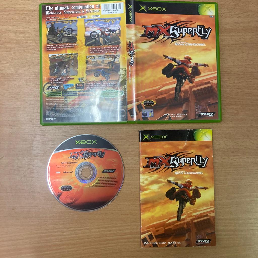 MX Superfly original Xbox game MX Superfly original Xbox game